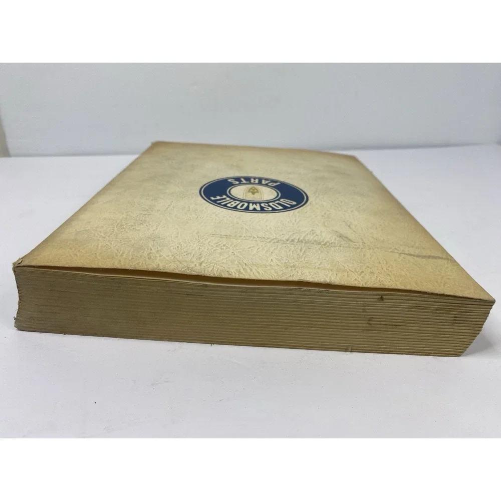1958 Oldsmobile Master Parts List Body Parts Guide Manual Book General Motors